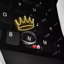 stylish n letter dp